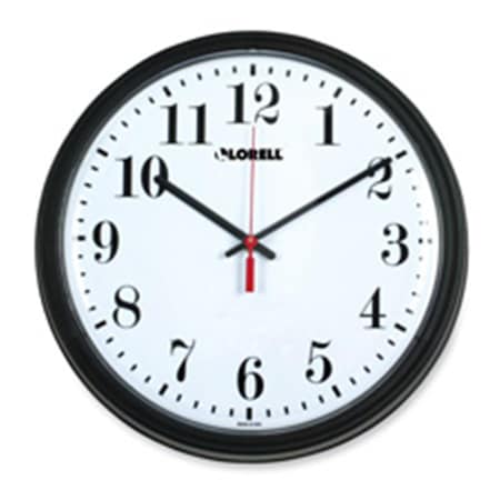 Clock Creations Wall Clock- 13-.25in.- Arabic Numerals- Black Frame CL528750